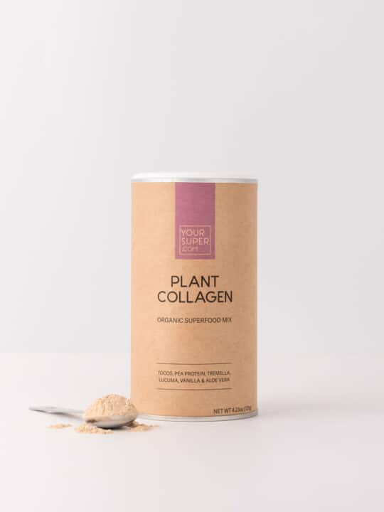 canister of your super plant collagen