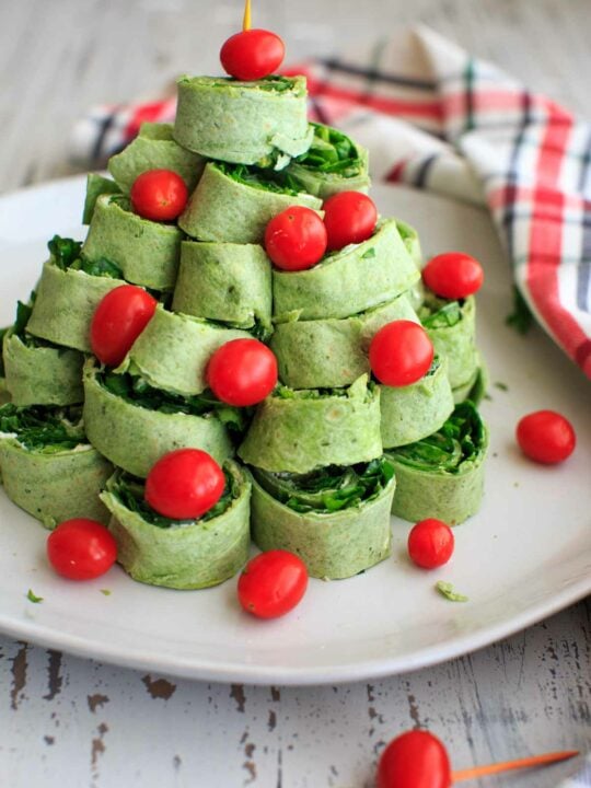 Nutella Peanut Butter Puff Pastry Christmas Tree - Trial and Eater