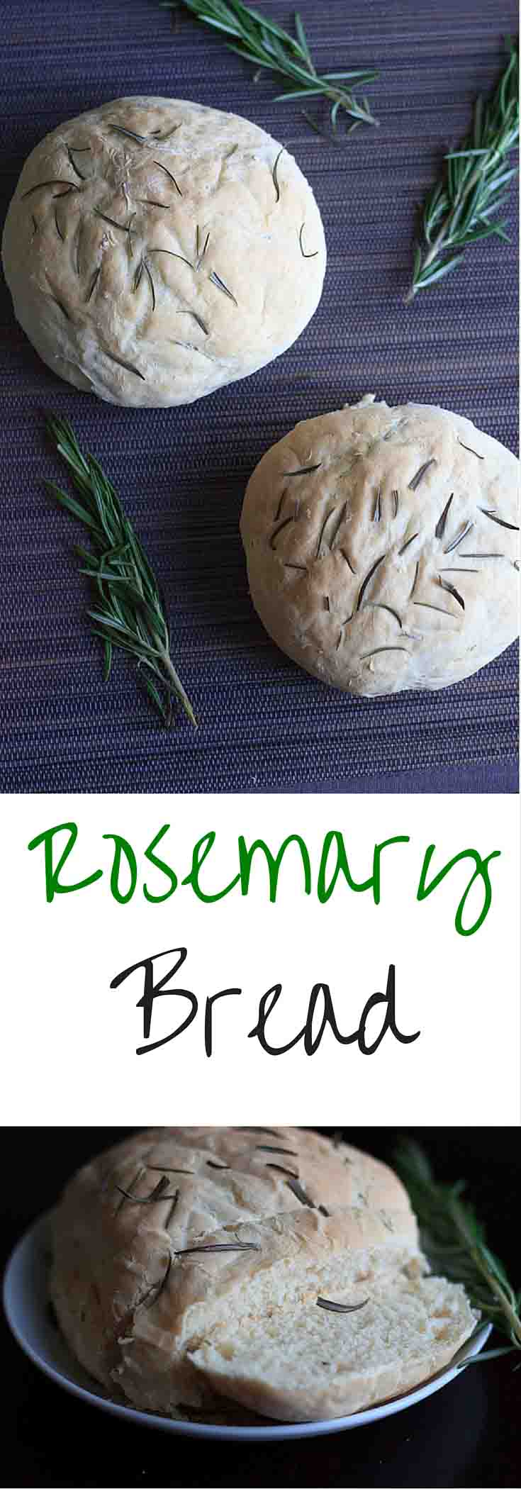 Rosemary Bread - baked with fresh herbs just like Macaroni Grill