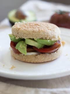 Quick and delicious lunch for all the avocado fans out there!