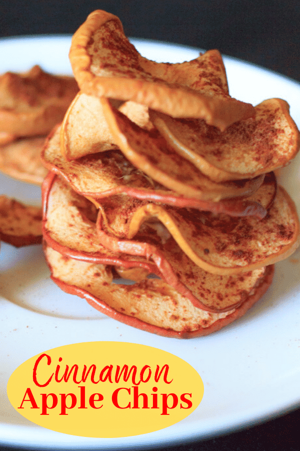 Cinnamon Apple Chips - Healthy, Vegan, Gluten-free