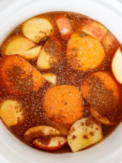 Homemade apple cider to drink on a cold winter day. Can customize to your tastes, and is a great homemade treat for everyone!