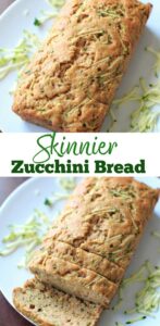 Skinnier Zucchini Bread - with applesauce and less sugar!