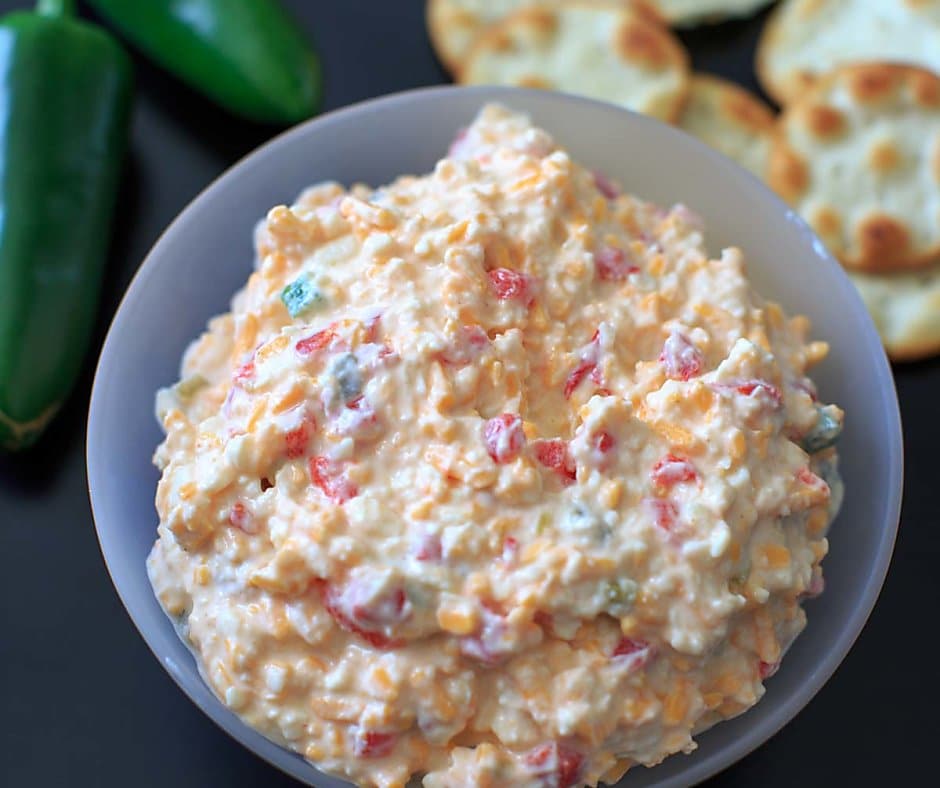 Skinny Jalapeno Pimento Cheese 6 Ingredients Healthier Gluten Free