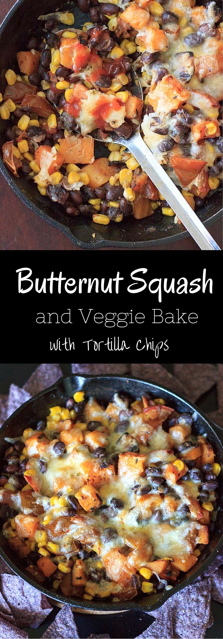 Butternut Squash and Veggie Bake - one-pan vegetable dish