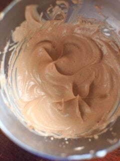 Vegan whipped cream made from coconut cream. Plus 4 flavors to try: chocolate, vanilla, peanut butter and cinnamon!