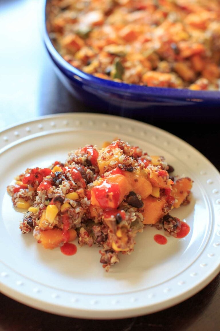 Butternut Squash Quinoa Casserole Vegan Friendly Gluten Free 30 Minutes 9432