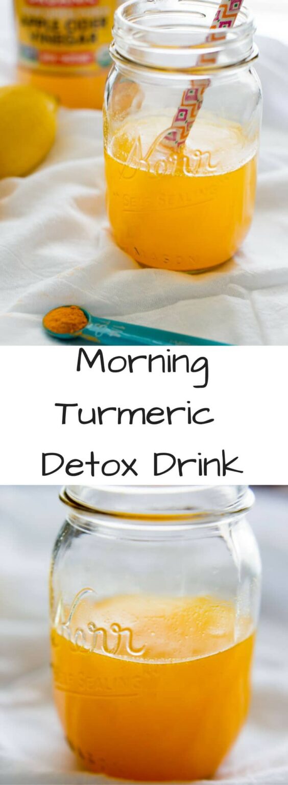 Morning Turmeric Detox Drink - Kickstart your day with this healthy elixir
