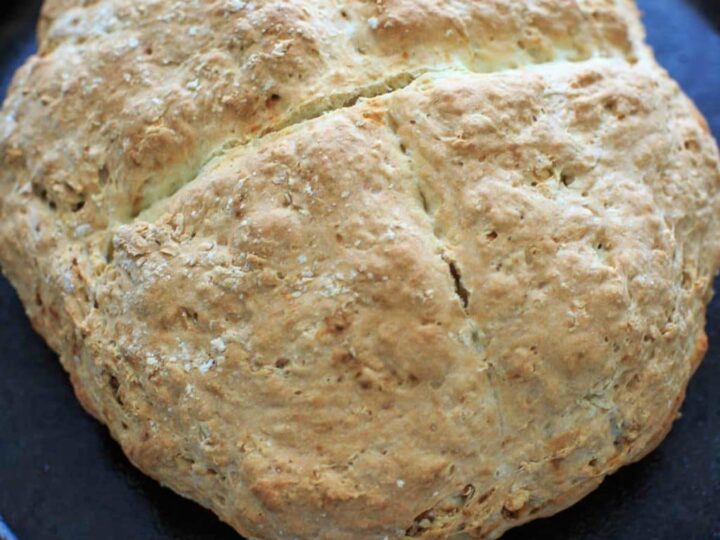 Traditional Irish Soda Bread - 4 ingredients, options for add-ins