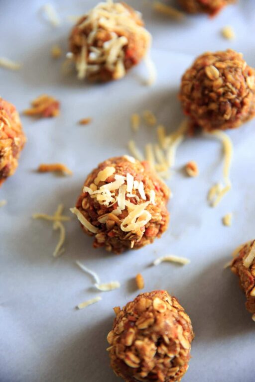 Carrot Cake Energy Bites - Vegan, Gluten-free, No-bake Snack