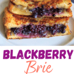 blackberry brie grilled cheese