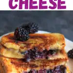 blackberry grilled cheese