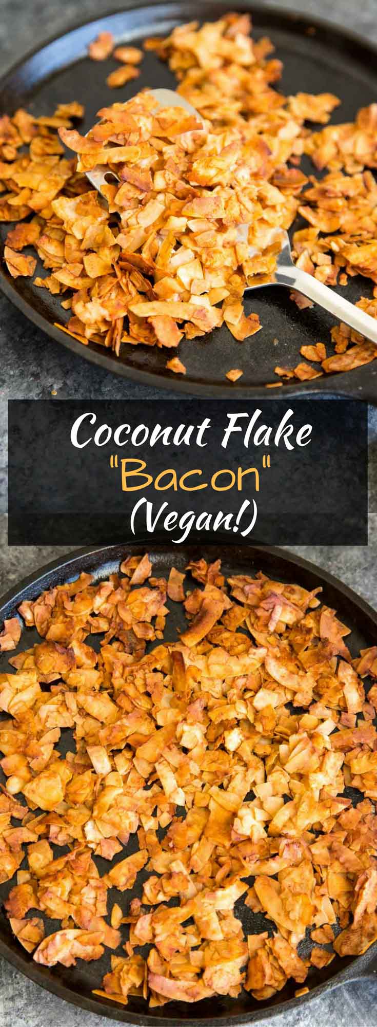 coconut vegan bacon pin