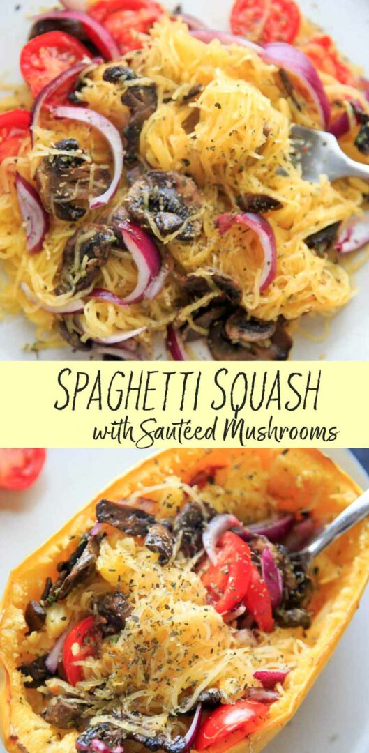 Spaghetti Squash with Mushrooms - Trial and Eater