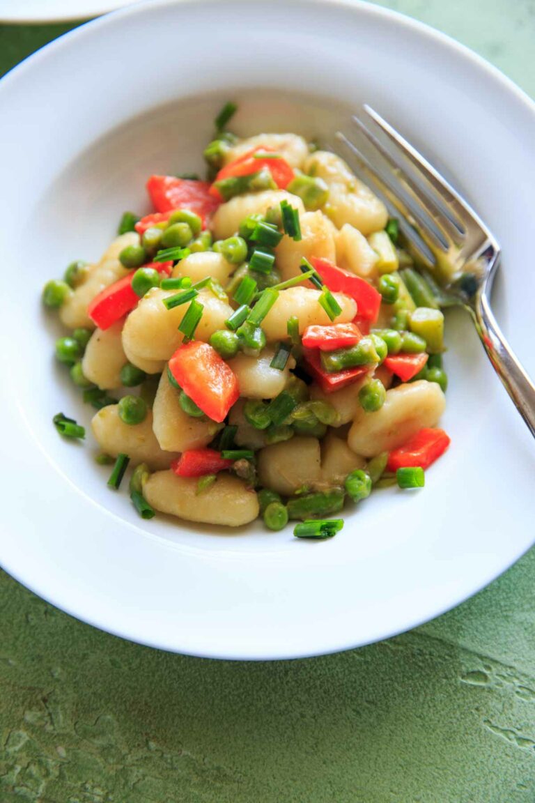 Spring Vegetable Gnocchi - Trial and Eater