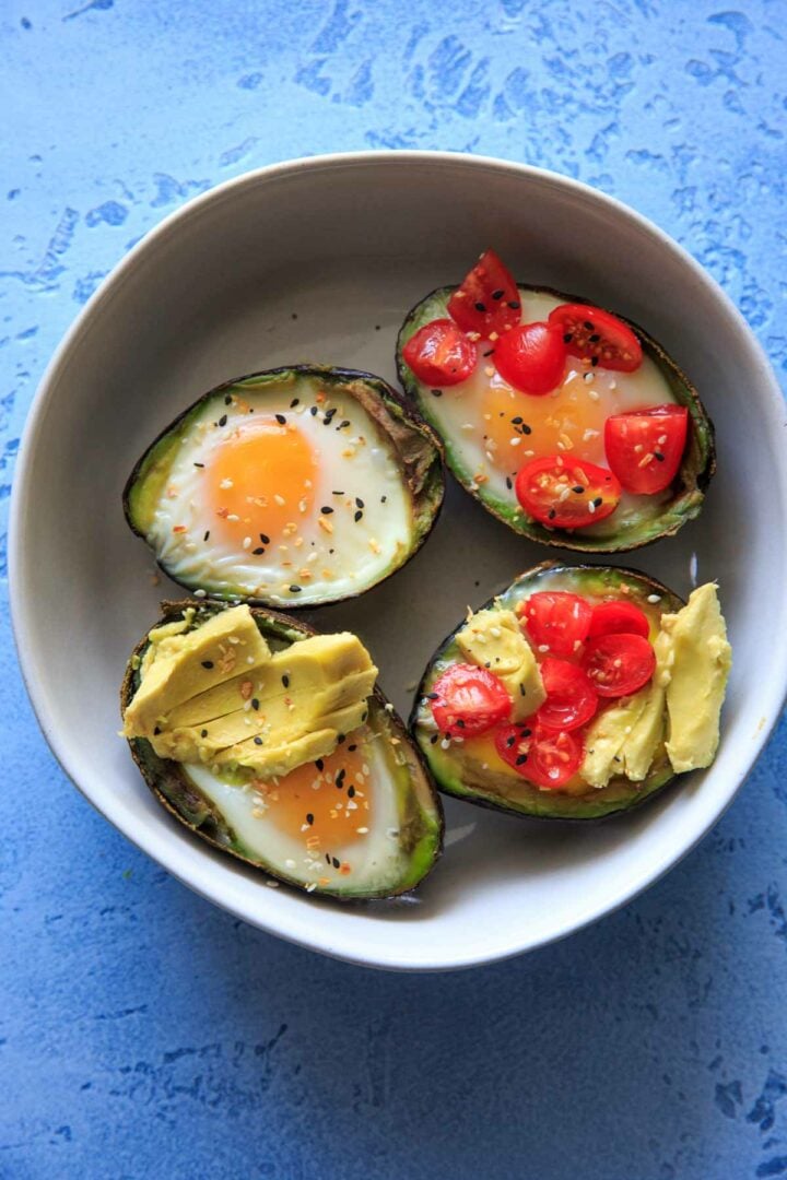 Avocado Egg Nests - Trial and Eater