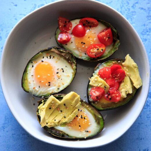 Avocado Egg Nests - Trial and Eater