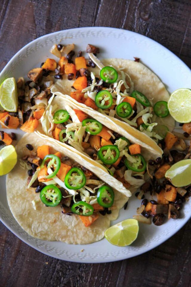 Sheet Pan Squash and Mushroom Tacos - Trial and Eater