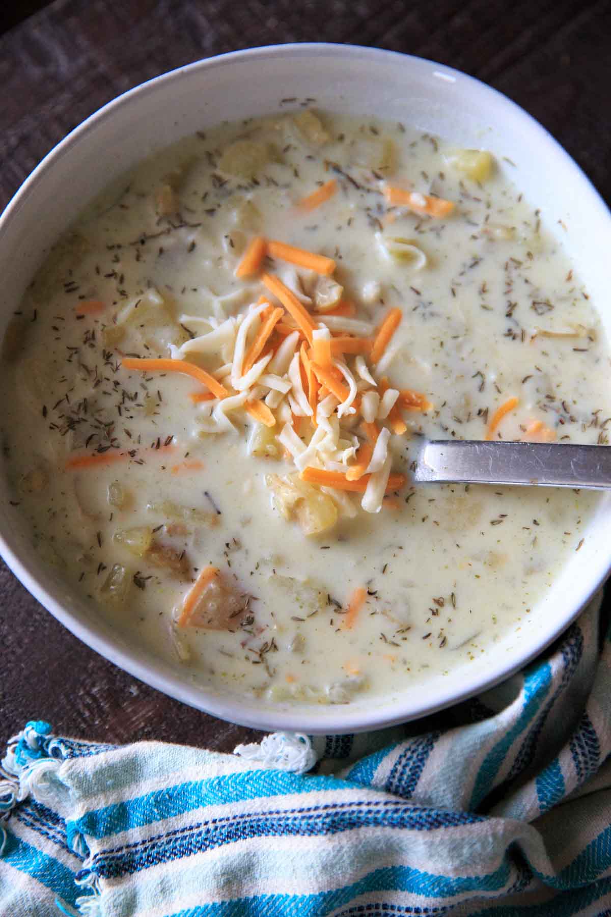 Chunky Potato Soup - SueBee Homemaker