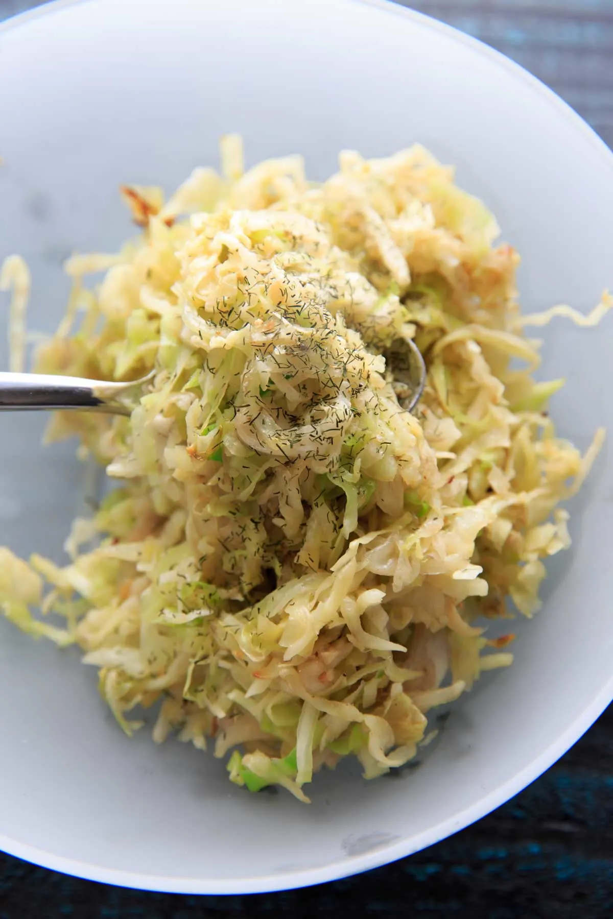 Lemon Garlic Sauteed Cabbage