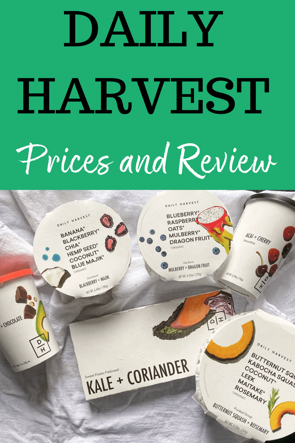 daily harvest pricing