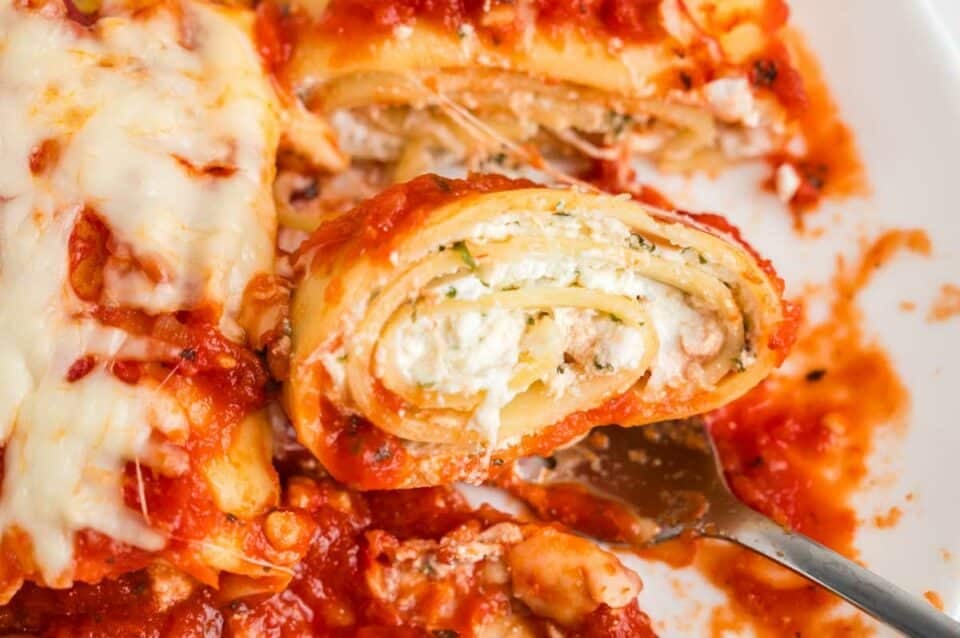 Lasagna Roll-Ups - An Easy, Meatless Recipe