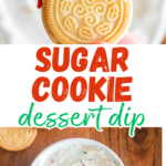 Sugar Cookie Dessert Dip Recipe pin