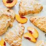 Peach Scones pin