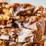 Apple Fritter Bread Recipe pin.