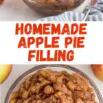 Homemade Apple Pie Filling pin.