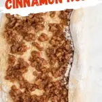 Apple Pie Cinnamon Rolls Recipe pin.