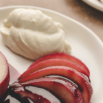 Red Wine Poached Pears pin.